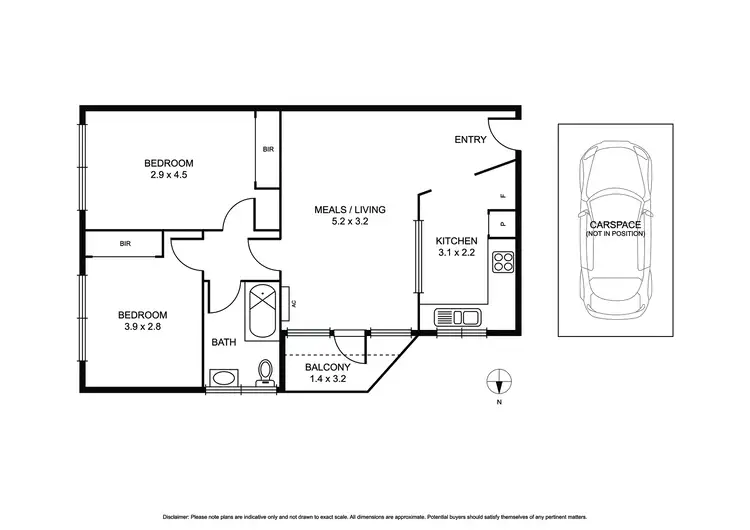 Floorplan of Homely apartment listing, 5/14 Finlayson Street, Malvern VIC 3144