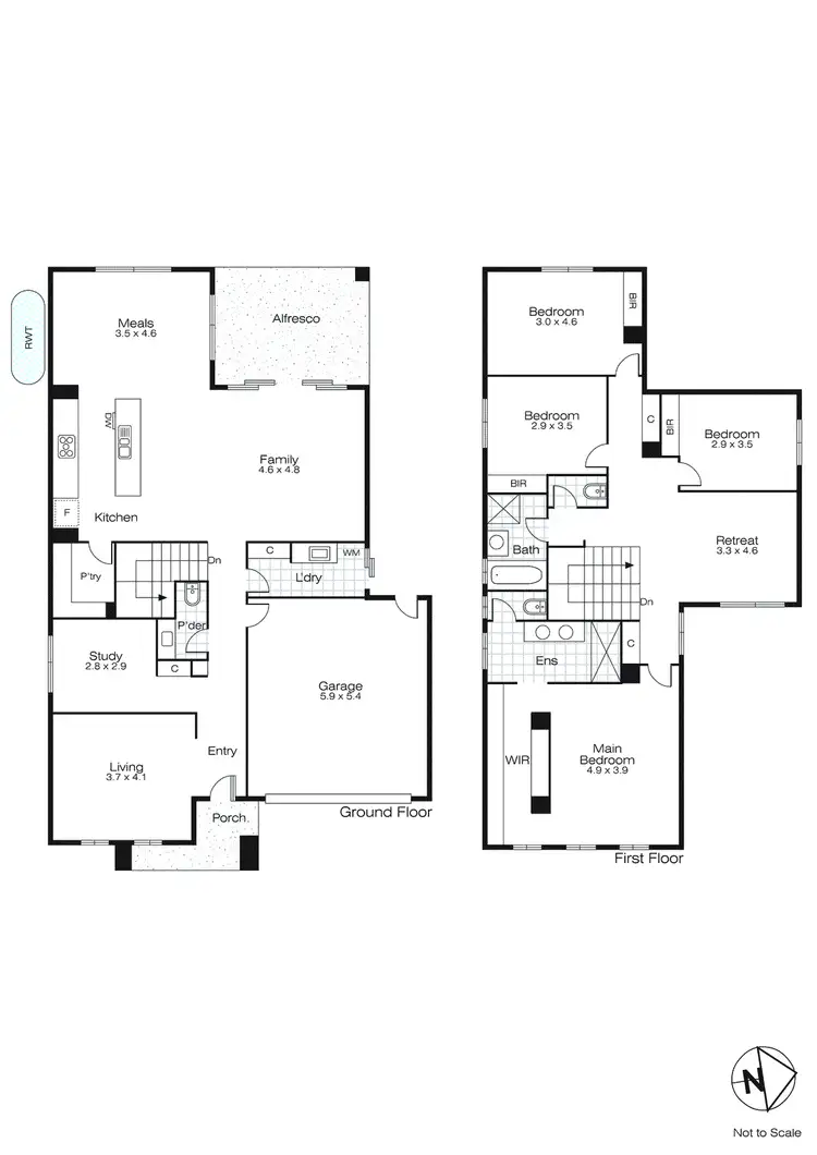 Floorplan of Homely house listing, 15 Lorensini Road, Lucas VIC 3350