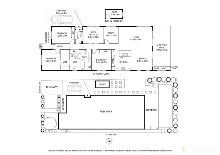 Floorplan of Homely house listing, 30 Crofton Street, Geelong West VIC 3218