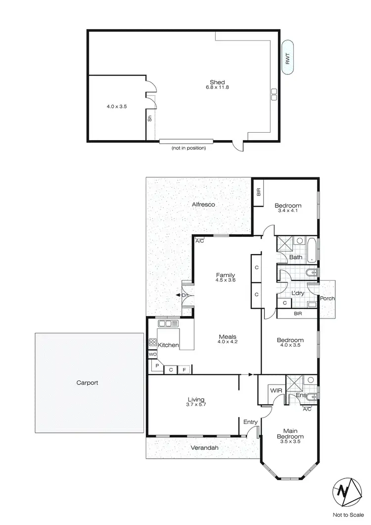 Floorplan of Homely house listing, 118 Yarana Drive, Mount Helen VIC 3350