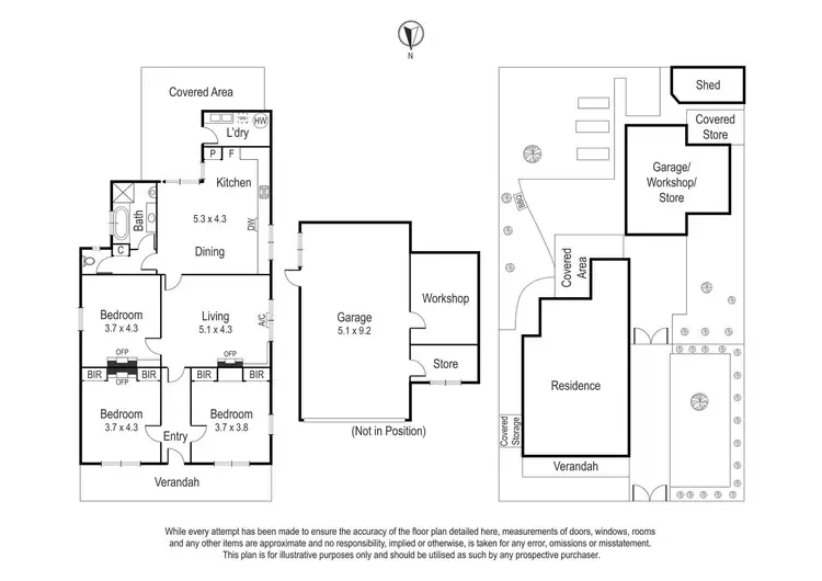 Floorplan of Homely house listing, 15 Gordon Street, Fairfield VIC 3078