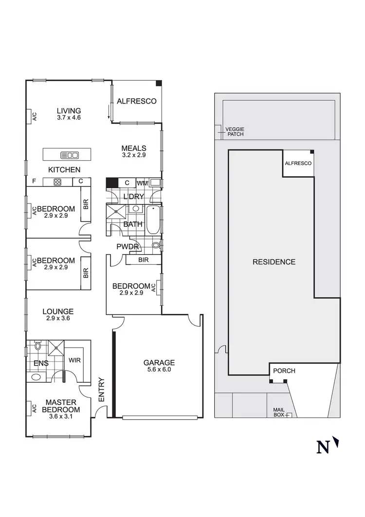 Floorplan of Homely house listing, 23 Impulse Avenue, Doreen VIC 3754