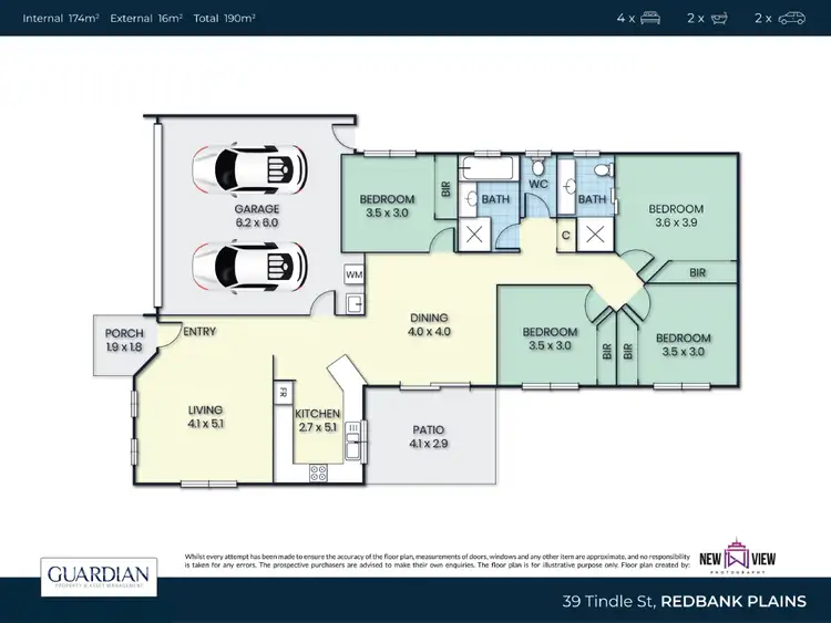 Floorplan of Homely house listing, 39 Tindle Street, Redbank Plains QLD 4301