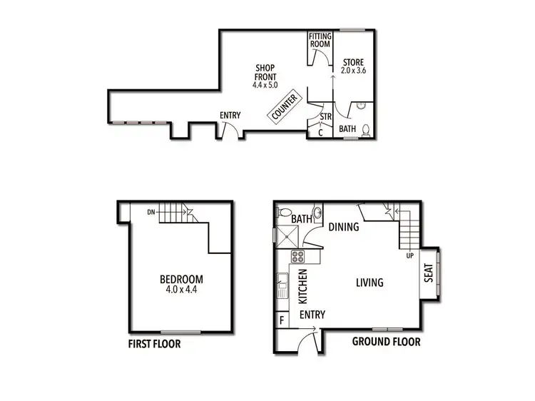 Floorplan of Homely alpine listing, 1 & 5/6 Big Muster Drive, Dinner Plain VIC 3898