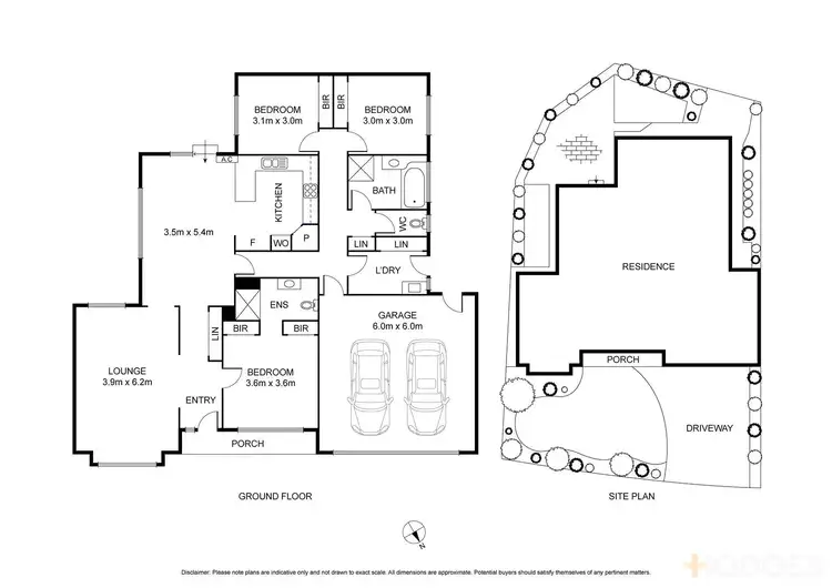 Floorplan of Homely house listing, 1/16 Homewood Lane, Highton VIC 3216