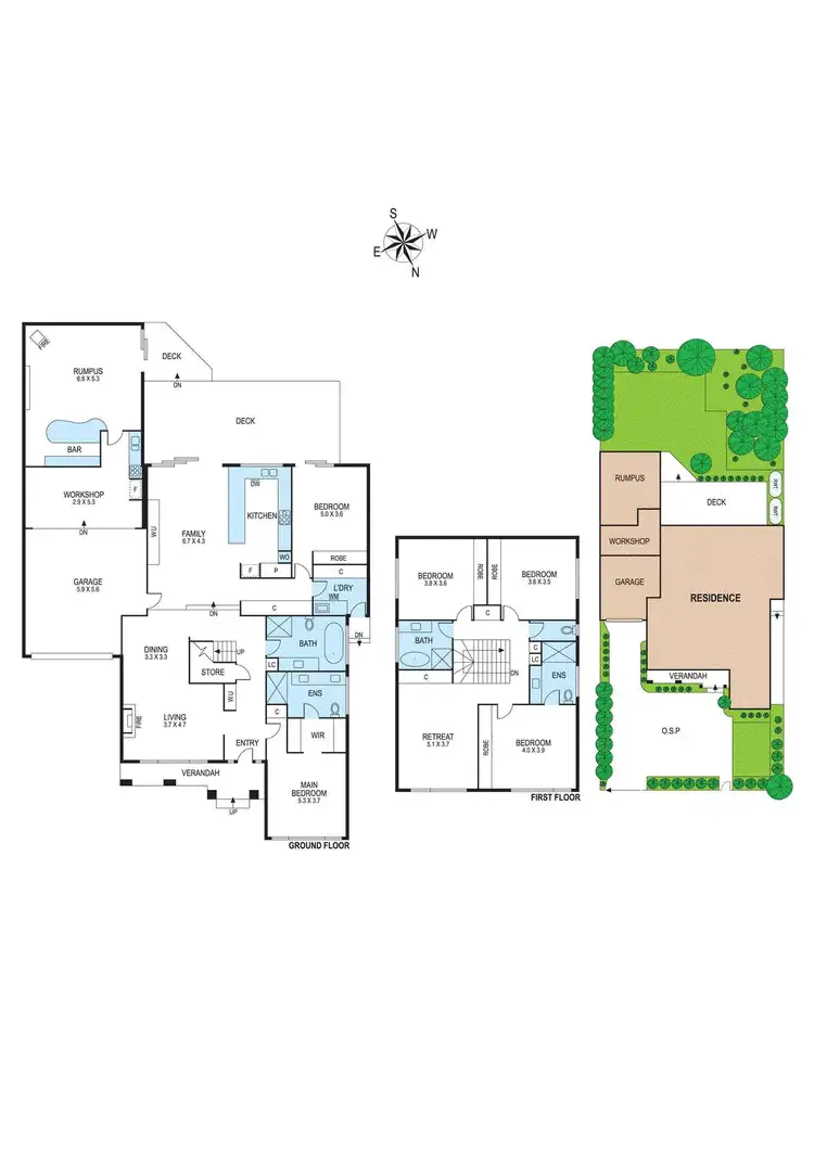 Floorplan of Homely house listing, 14 Kennedy Street, Bentleigh East VIC 3165