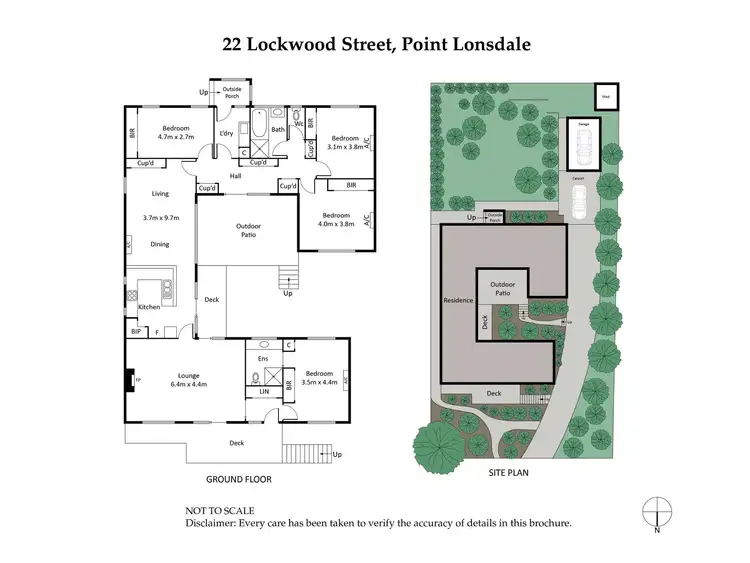 Floorplan of Homely house listing, 22 Lockwood Street, Point Lonsdale VIC 3225