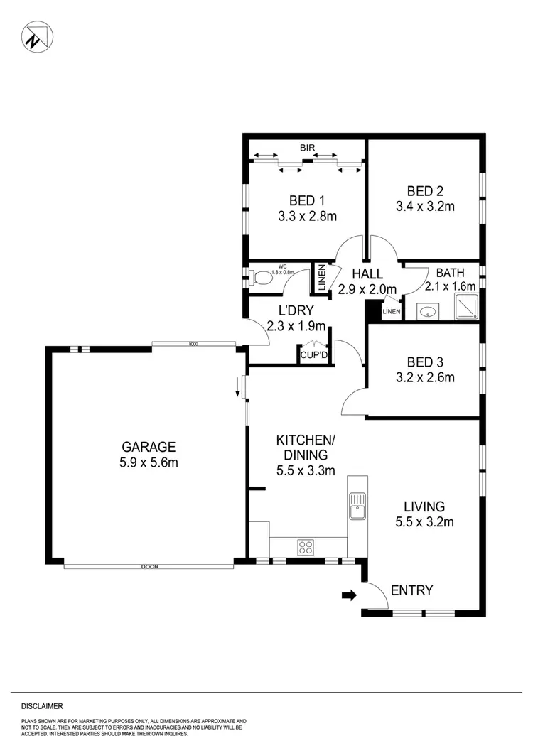Floorplan of Homely house listing, 3/18 Heales Street, Mount Pleasant VIC 3350
