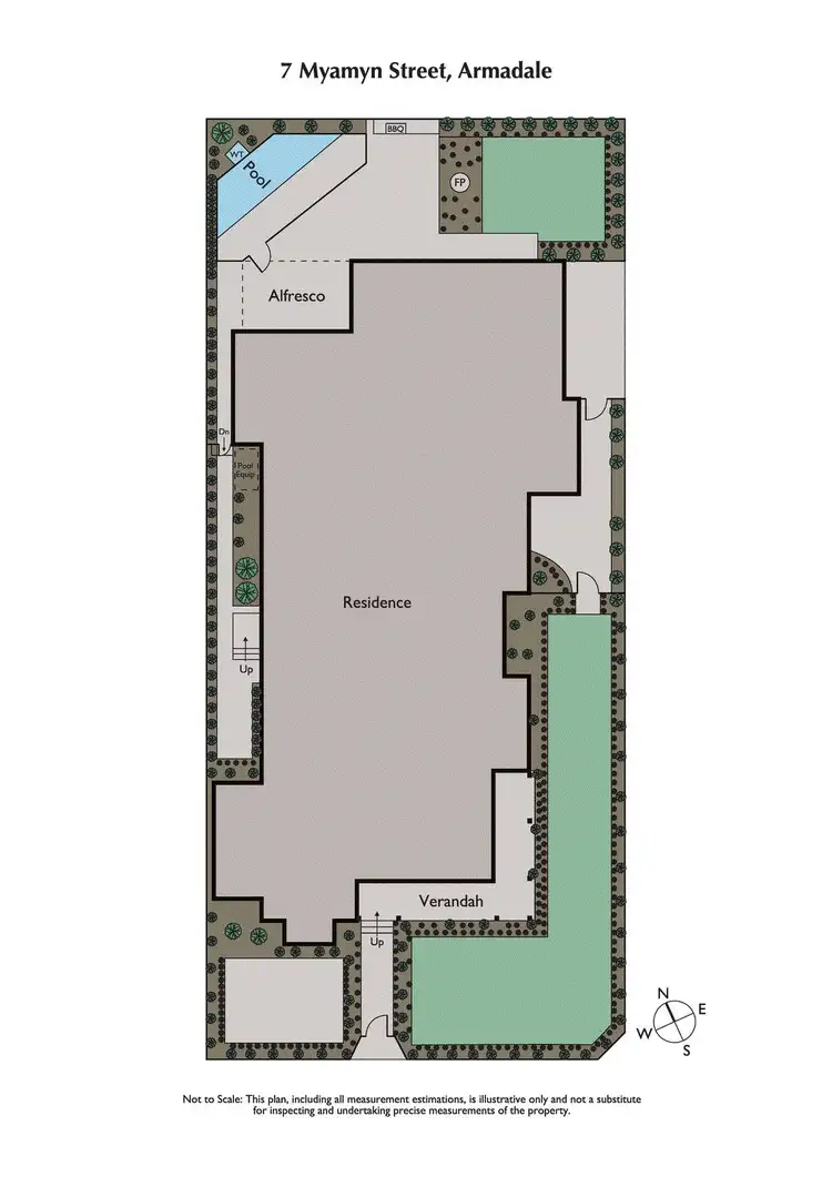 Floorplan of Homely house listing, 7 Myamyn Street, Armadale VIC 3143