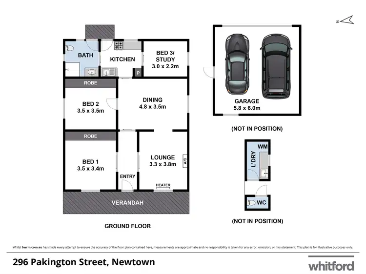 Floorplan of Homely house listing, 296 Pakington Street, Newtown VIC 3220