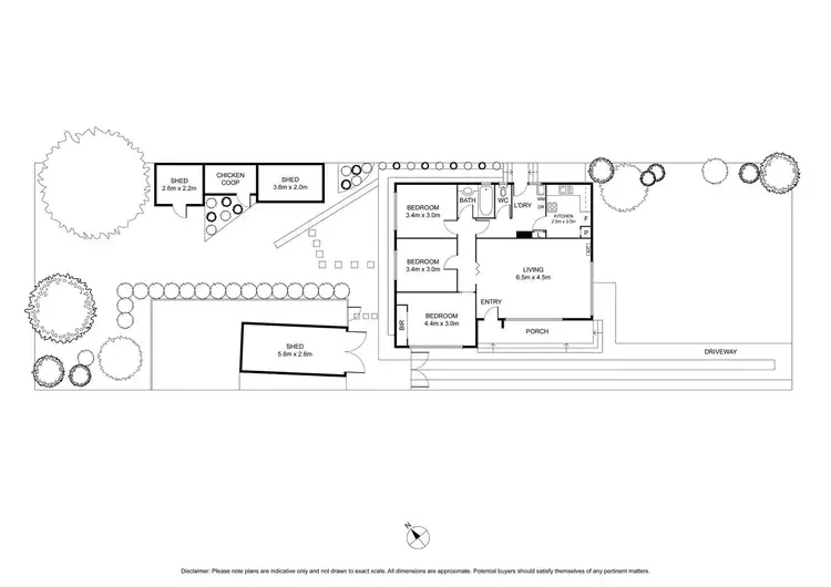 Floorplan of Homely house listing, 301 Princes Highway, Corio VIC 3214