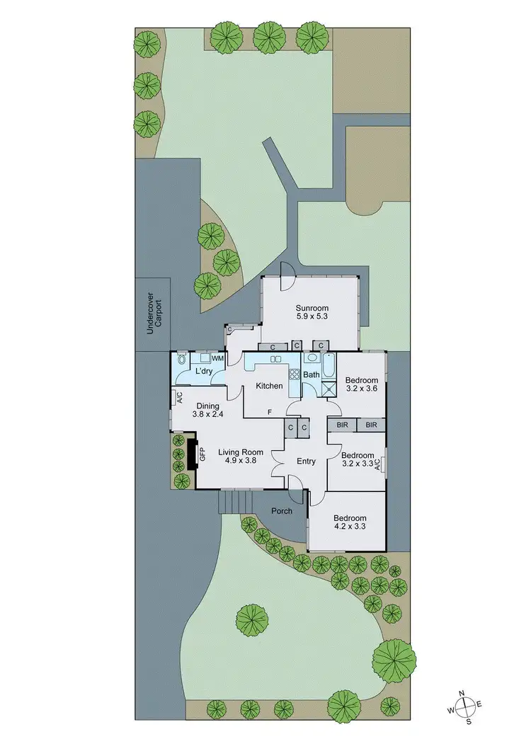Floorplan of Homely house listing, 7 Kemp Street, Burwood VIC 3125