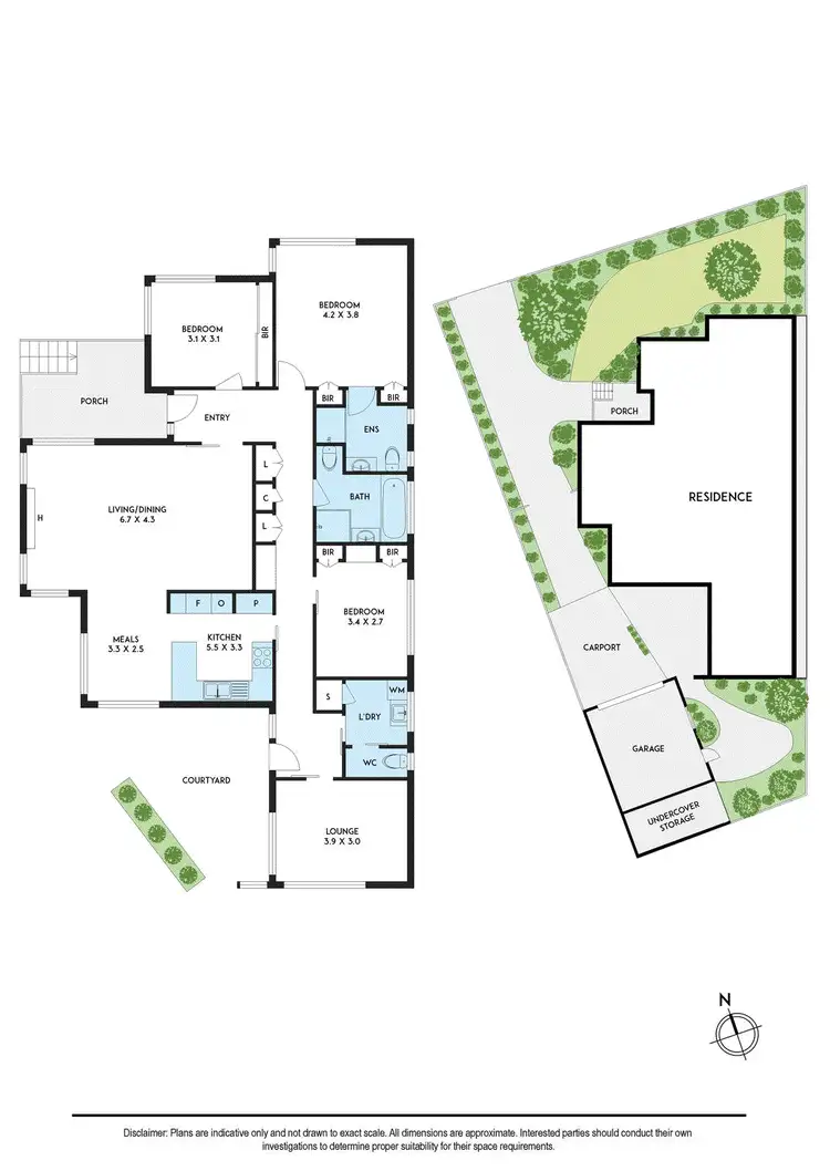 Floorplan of Homely house listing, 21 Shearman Crescent, Mentone VIC 3194