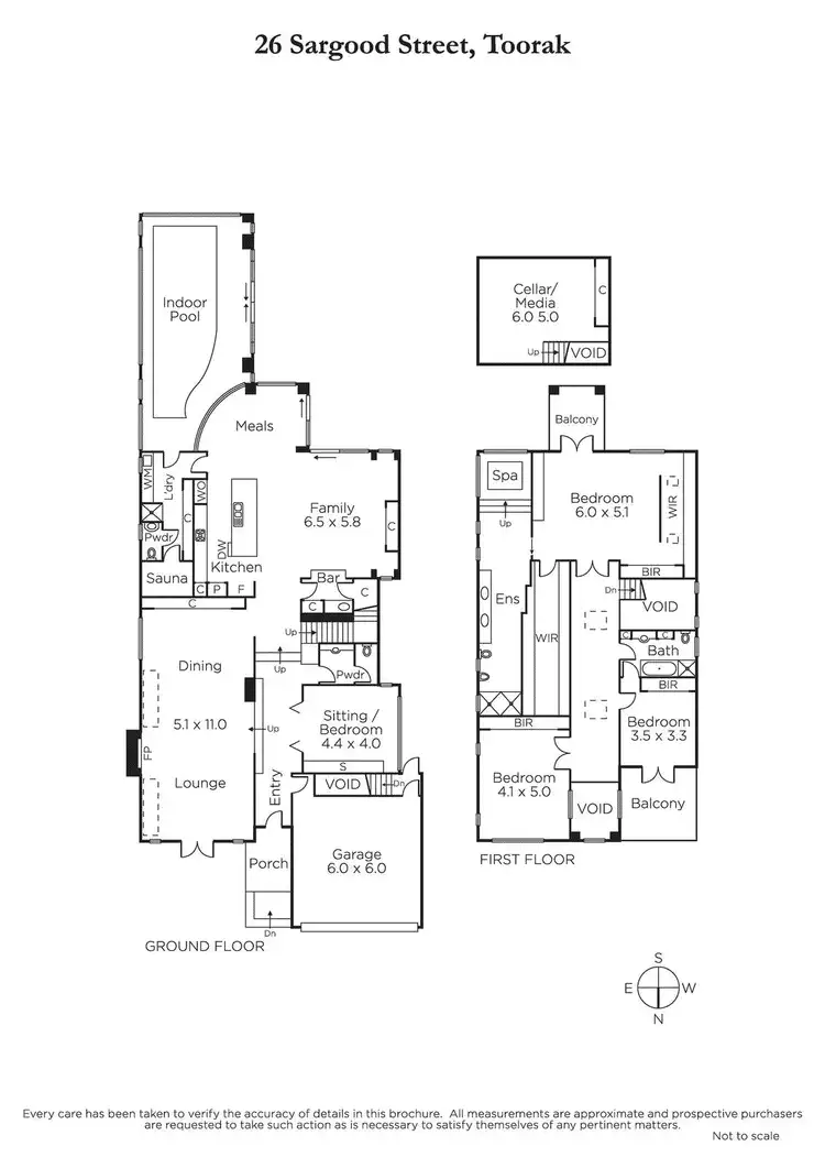 Floorplan of Homely house listing, 26 Sargood Street, Toorak VIC 3142