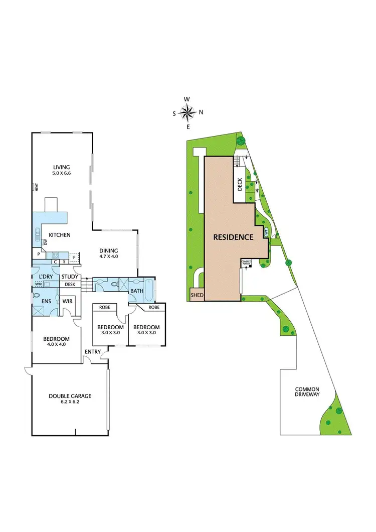 Floorplan of Homely house listing, 2/23 Davey Road, Montmorency VIC 3094