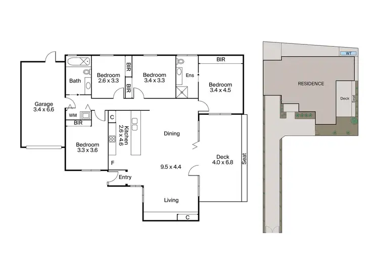 Floorplan of Homely house listing, 12A Kernot Street, Spotswood VIC 3015