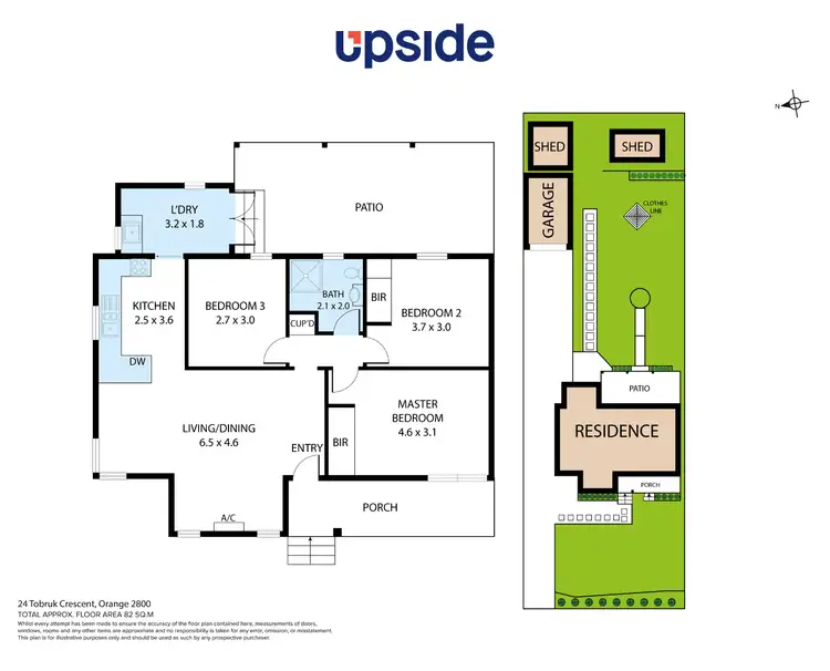 Floorplan of Homely house listing, 24 Tobruk Crescent, Orange NSW 2800