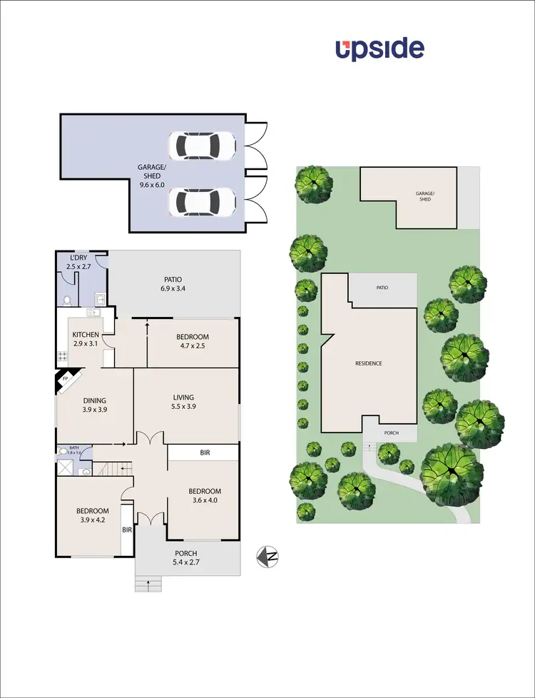 Floorplan of Homely house listing, 32 Magnolia Road, Ivanhoe VIC 3079