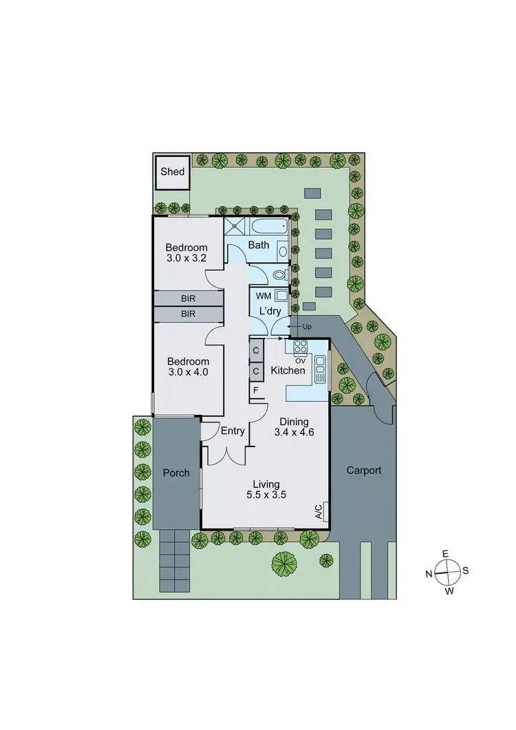 Floorplan of Homely villa listing, 14 Cyril Street, Ashburton VIC 3147