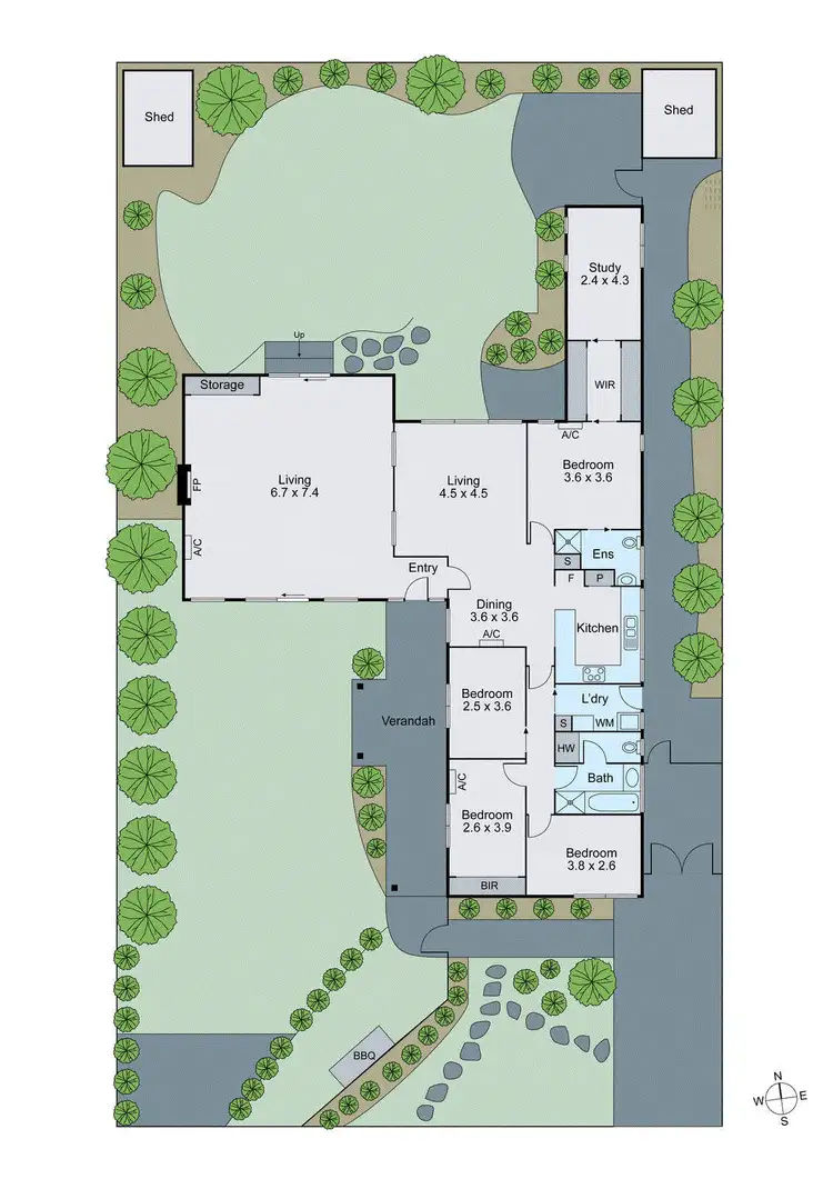 Floorplan of Homely house listing, 15 Leyland Road, Mount Waverley VIC 3149