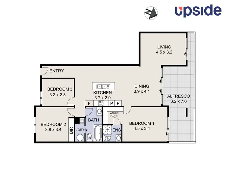 Floorplan of Homely apartment listing, 1D/17 Uriarra Road, Queanbeyan NSW 2620