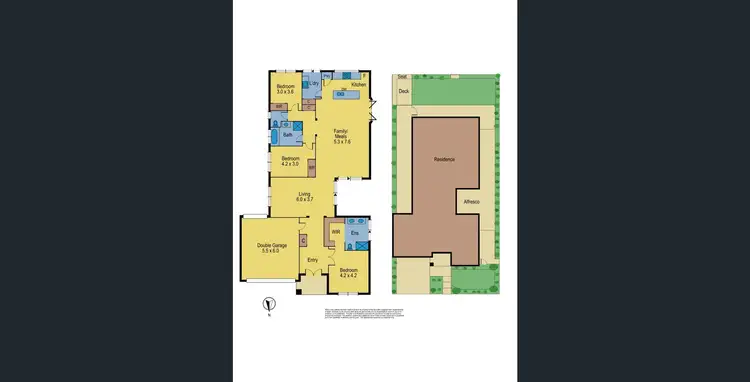 Floorplan of Homely house listing, 14 Kiora Avenue, Doreen VIC 3754