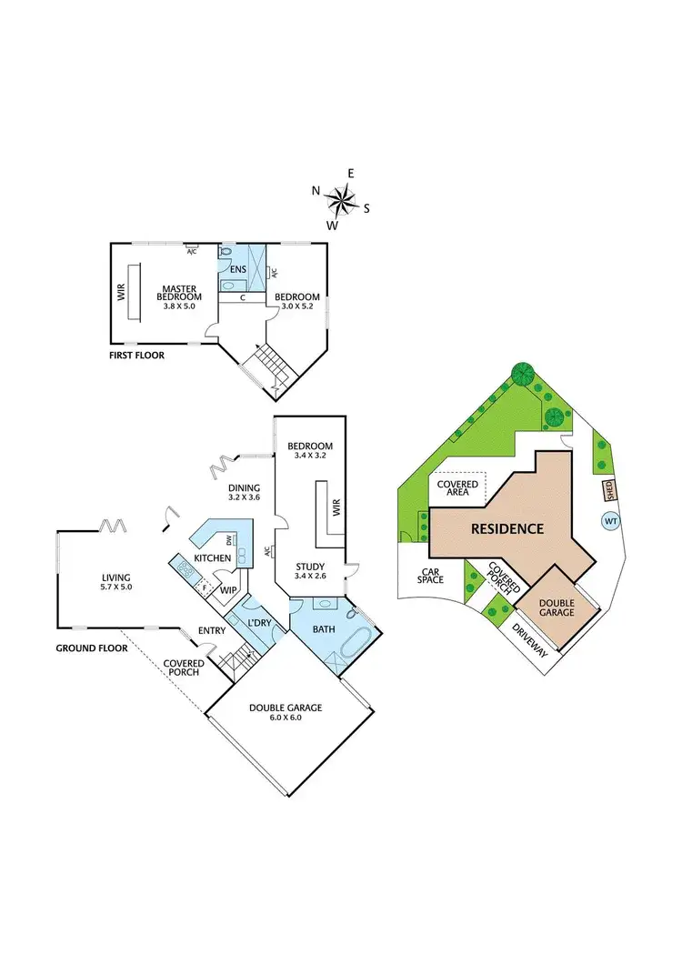 Floorplan of Homely house listing, 31 Green Place, Eltham VIC 3095