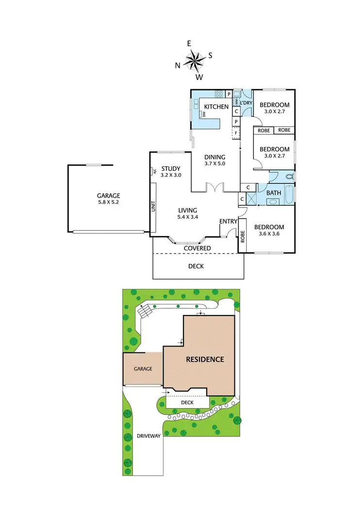 Floorplan of Homely house listing, 2/4 Sylvan Street, Montmorency VIC 3094