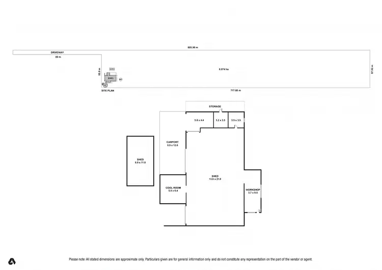 Floorplan of Homely land listing, Address available on request