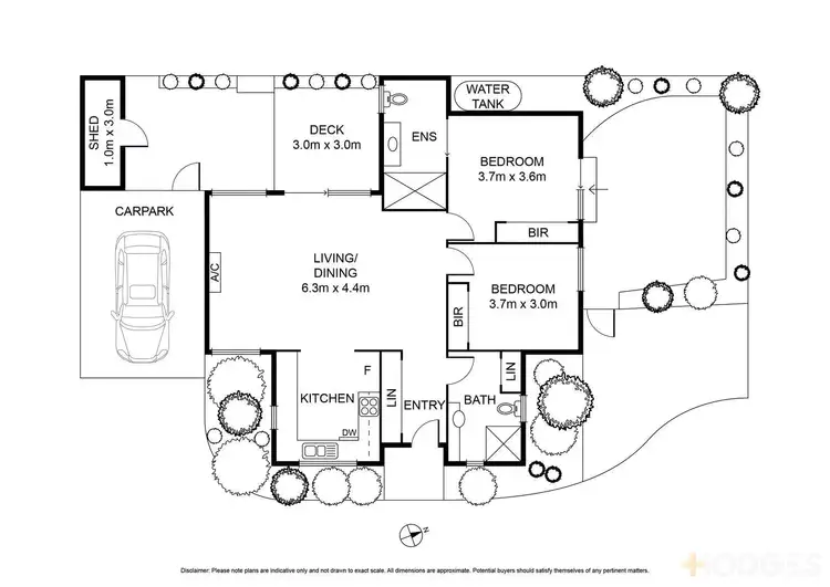 Floorplan of Homely house listing, 1/55 Isabella Street, Geelong West VIC 3218