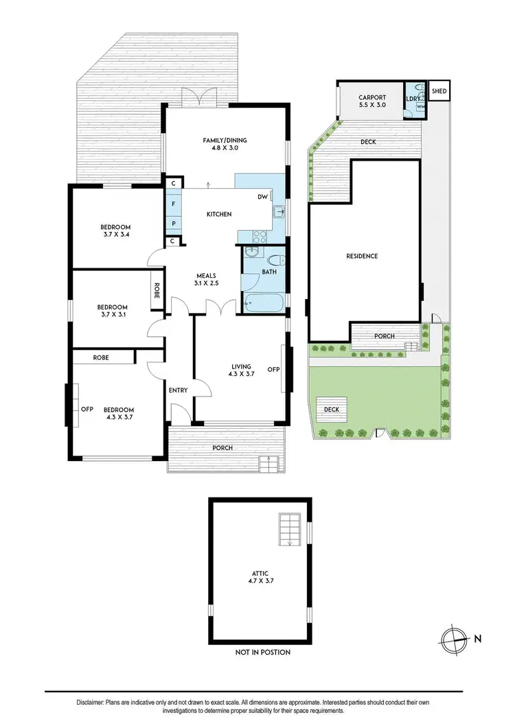 Floorplan of Homely house listing, 9A Warren Road, Mordialloc VIC 3195