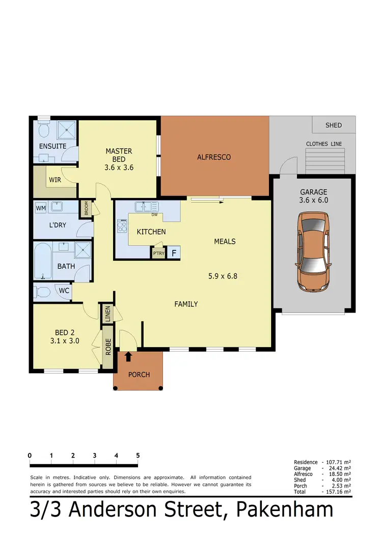 Floorplan of Homely unit listing, 3/3 Anderson Street, Pakenham VIC 3810