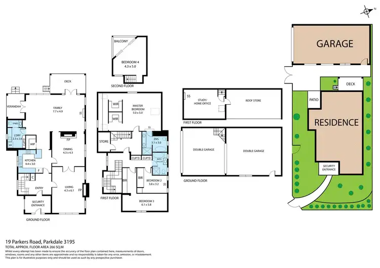 Floorplan of Homely house listing, 19 Parkers Road, Parkdale VIC 3195