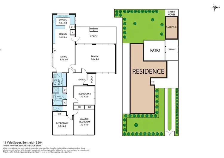Floorplan of Homely house listing, 11 Vale Street, Bentleigh VIC 3204