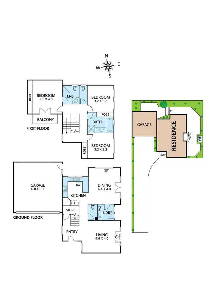 Floorplan of Homely townhouse listing, 3/21 Luck Street, Eltham VIC 3095