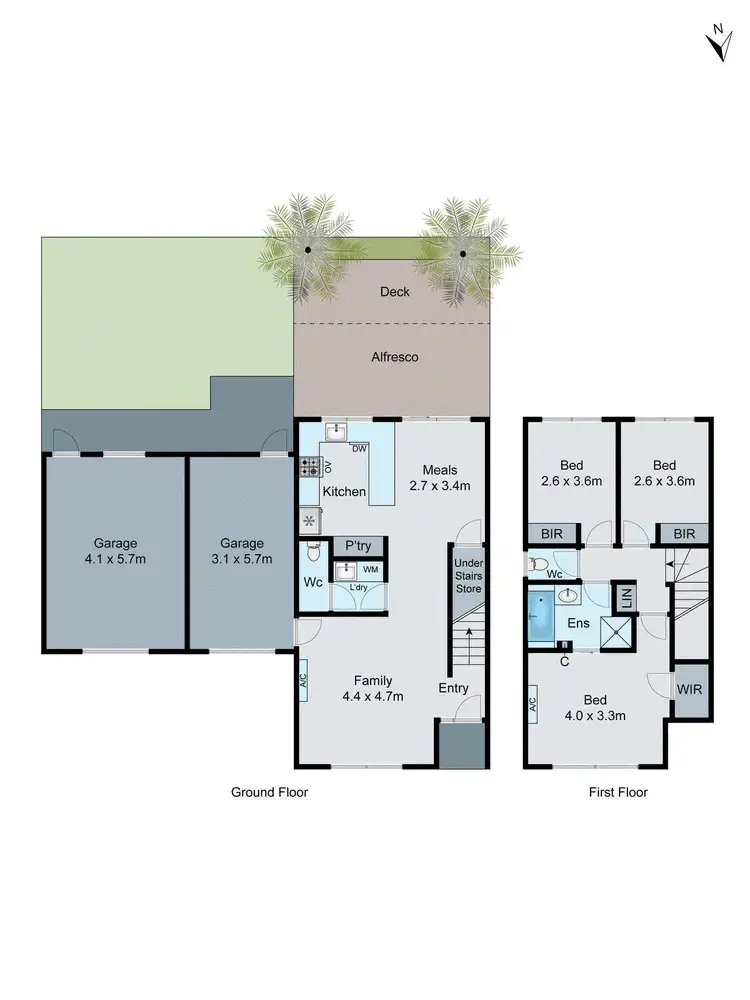 Floorplan of Homely townhouse listing, 9/12 Surrey Road, Mount Waverley VIC 3149