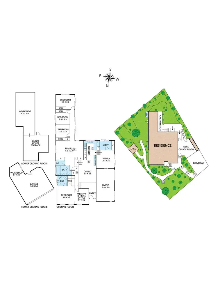 Floorplan of Homely house listing, 4 Lamorna Court, Eltham VIC 3095