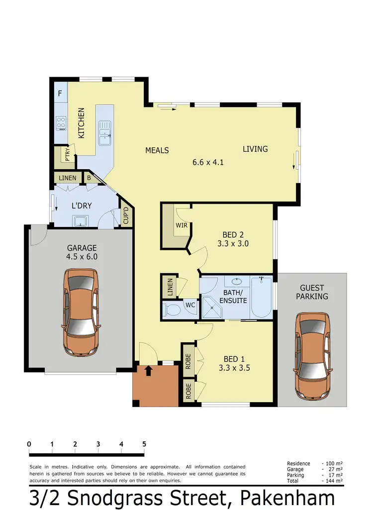 Floorplan of Homely unit listing, 3/2 Snodgrass Street, Pakenham VIC 3810