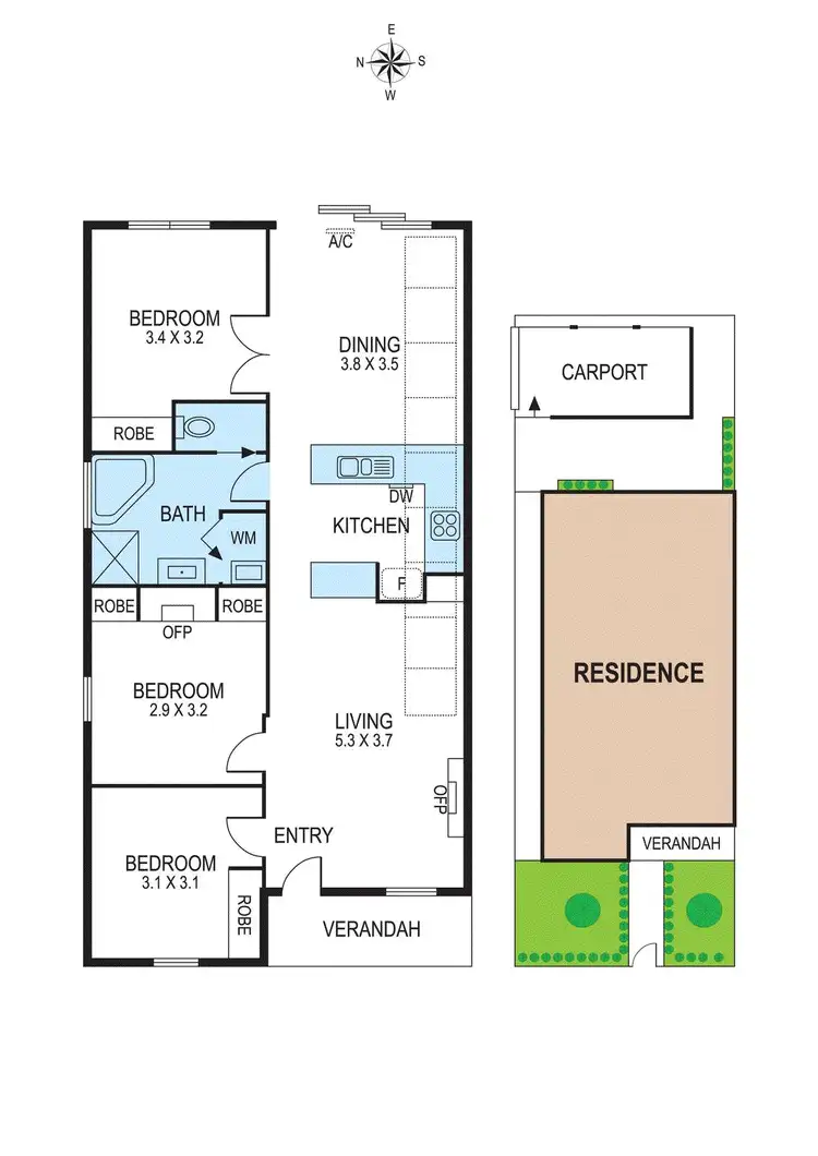 Floorplan of Homely house listing, 18 Selwyn Street, Brighton VIC 3186