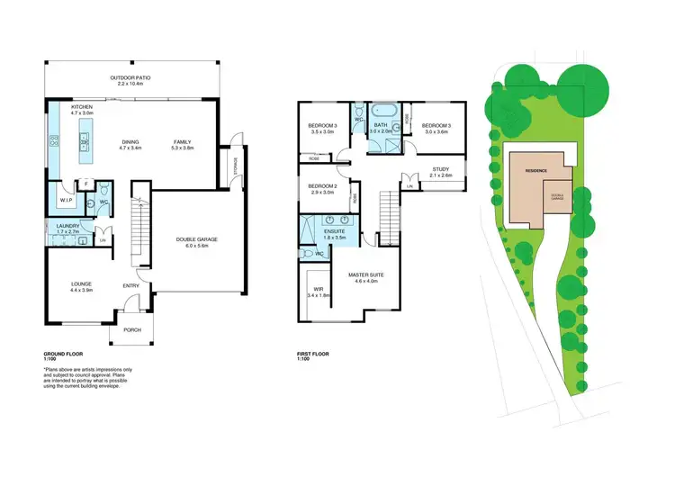 Floorplan of Homely land listing, 79b Orchard Avenue, Eltham North VIC 3095