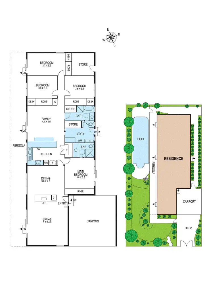 Floorplan of Homely house listing, 4 Lewis Street, Brighton VIC 3186