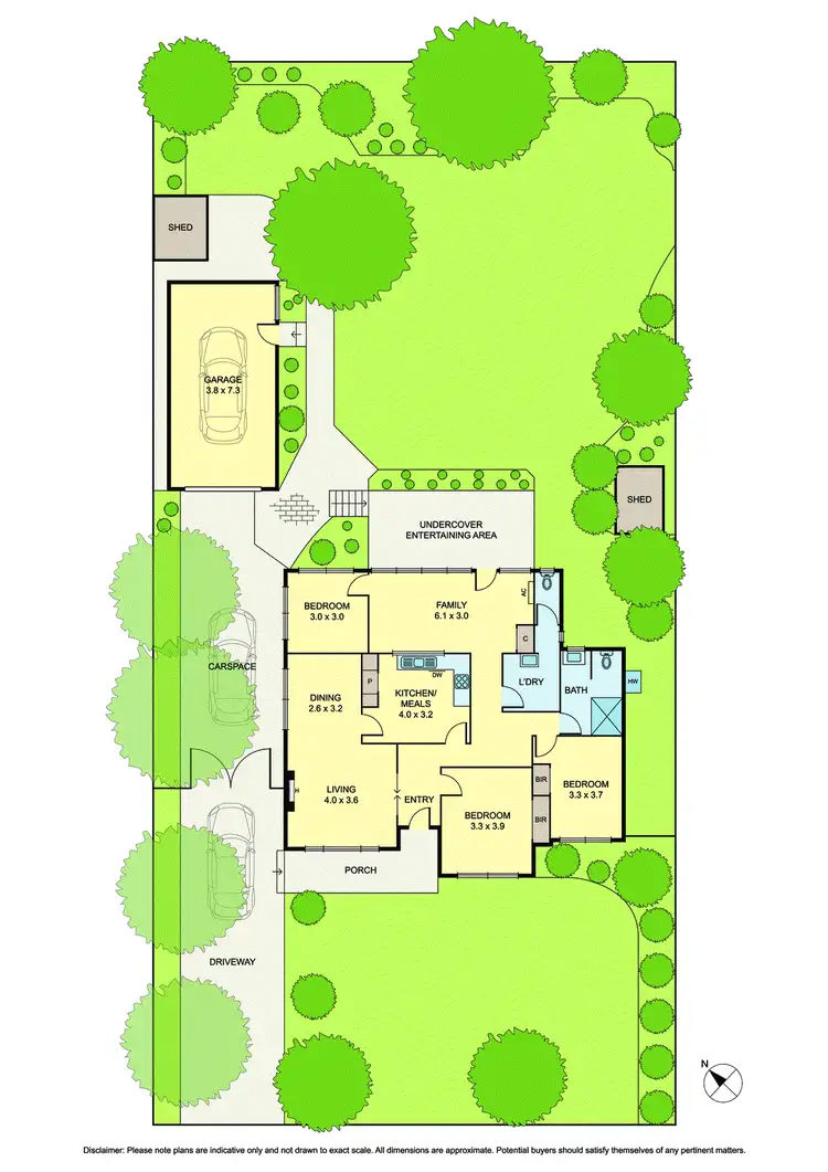 Floorplan of Homely house listing, 32 The Highway, Mount Waverley VIC 3149