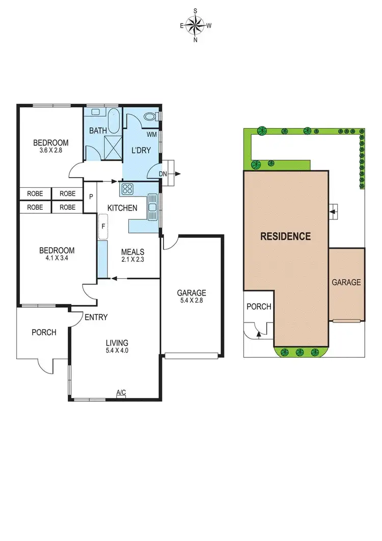 Floorplan of Homely unit listing, 3/9 Ulupna Road, Ormond VIC 3204