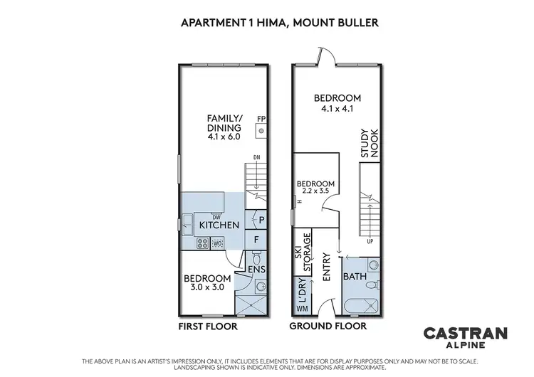Floorplan of Homely apartment listing, 37 The Avenue "HIMA Apt 1", Mount Buller VIC 3723