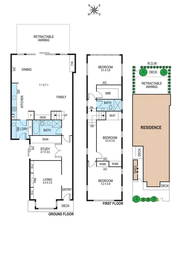 Floorplan of Homely house listing, 9 Lawrence Street, Brighton VIC 3186