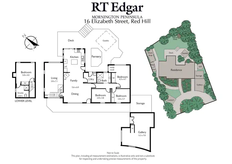 Floorplan of Homely house listing, 16 Elizabeth Street, Red Hill VIC 3937