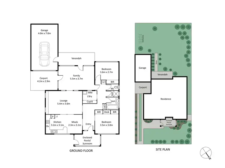 Floorplan of Homely house listing, 61 Kirk Road, Point Lonsdale VIC 3225