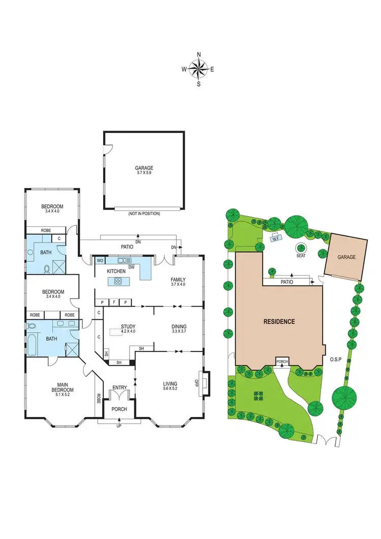 Floorplan of Homely house listing, 4 Thule Court, Brighton VIC 3186