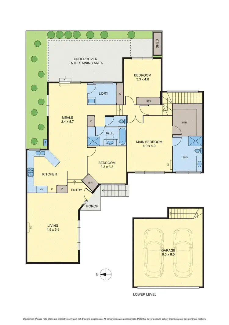 Floorplan of Homely unit listing, 3/55 Wood Street, Templestowe VIC 3106
