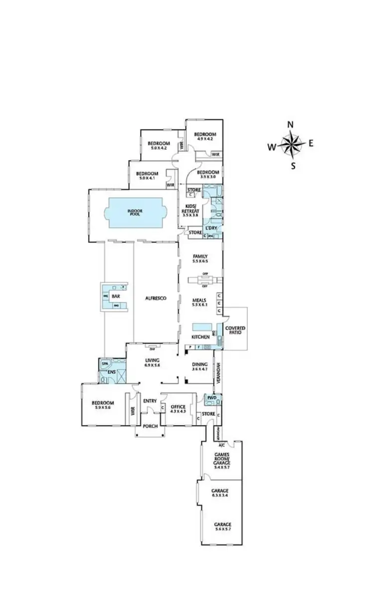 Floorplan of Homely house listing, 68 Websters Road, Templestowe VIC 3106